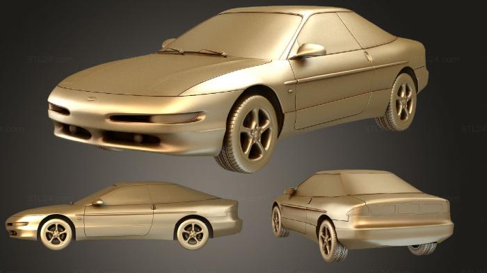 Vehicles (Ford Probe GT 1995, CARS_1624) 3D models for cnc